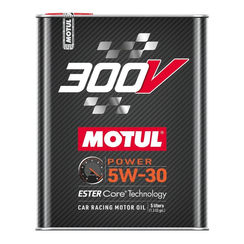 Motul Synthetic-ester Racing Oil 300V POWER RACING 5W30 – We Don't Lift  Racing