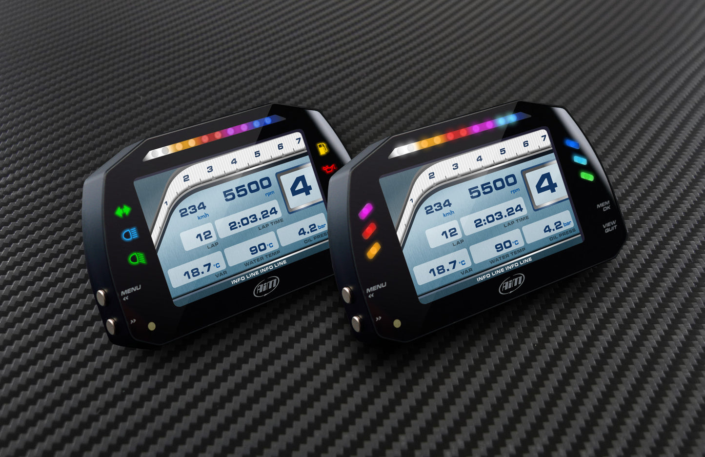 AIM MXG 1.2 Strada 7" Dash