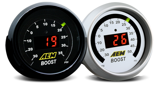 AEM Classic Digital Boost Display Gauges