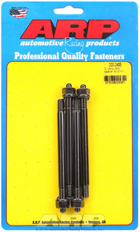 ARP 3in Carburetor Spacer Stud Kit 4.700in OAL