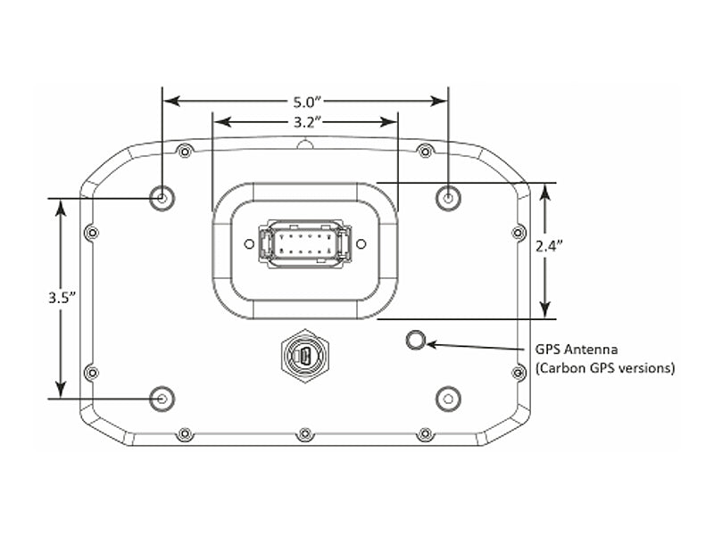 AEM CD-7 Carbon Digital Racing Dash Display