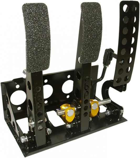 obp Motorsport Victory Floor Mounted Bulkhead Fit 3 Pedal System