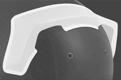 Bell Rear Spoiler - HP7 (V15) F1 - Clear