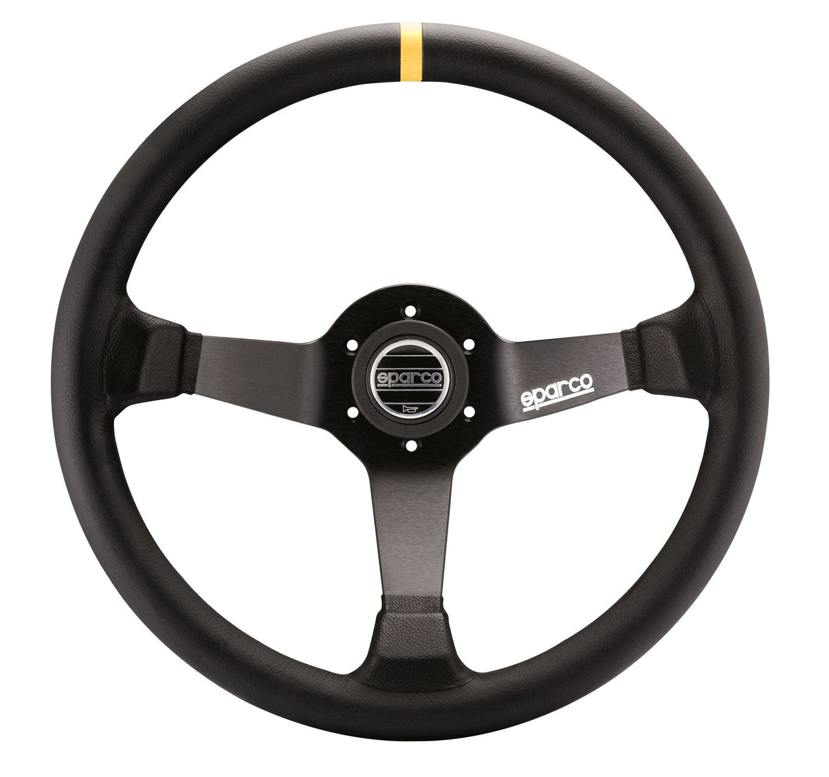 Sparco R325 Steering Wheel (350 mm) We Don't Lift Racing