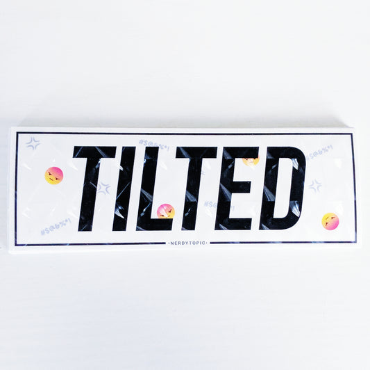 Tilted Sticker