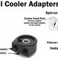Canton Racing Oil Cooler Adapter