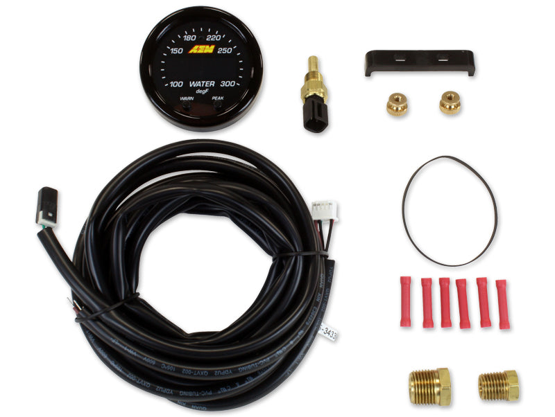 AEM X-Series Temperature 100-300F Gauge Kit