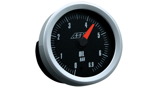 AEM Analog Metric Oil Pressure Display Gauge