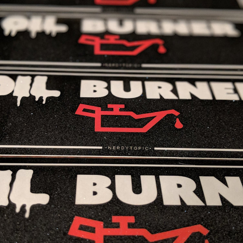 Oil Burner Sticker