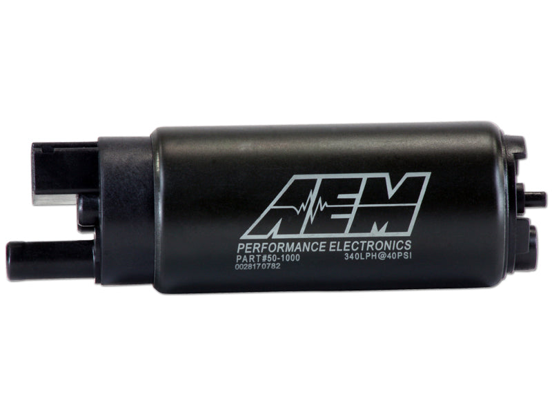 AEM 340LPH High Flow In-Tank Fuel Pump Offset Inlet