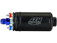 AEM 400LPH AN Fittings Inline High Flow Fuel Pump