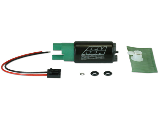 AEM 340LPH E85-Compatible High Flow In-Tank Fuel Pump Offset Inlet