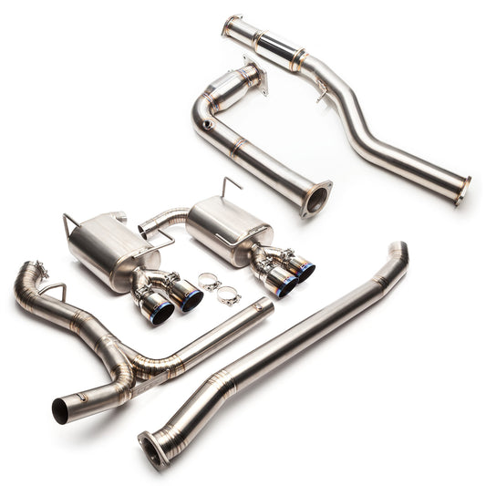 Cobb Tuning Subaru 3" Turboback Exhaust Titanium (Resonated J-Pipe) WRX Sedan 6MT 2015-2020