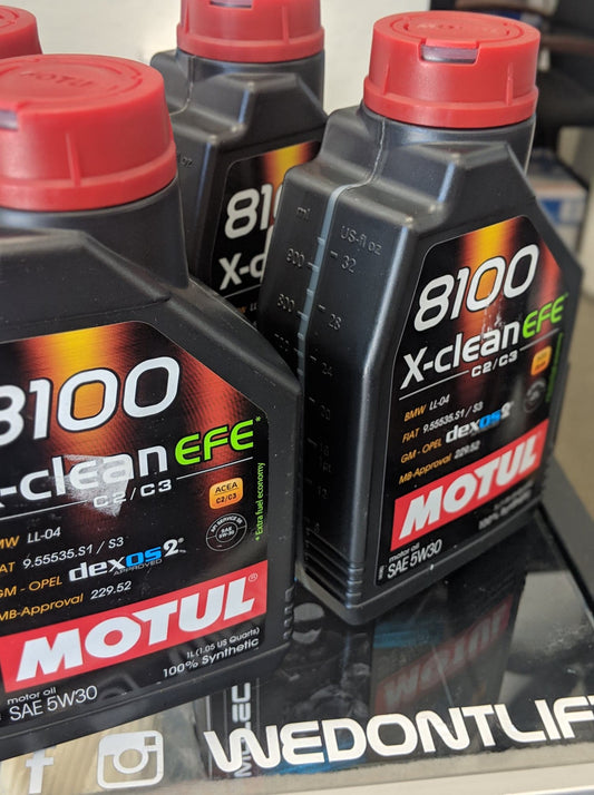 Motul 8100 X-Clean 5w-30 EFE Engine Oil