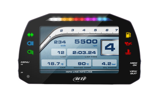 AIM MXG 1.2 Strada 7" Dash