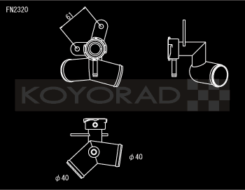 Koyo 13-16 Scion FR-S / Subaru BRZ Aluminum Filler Neck