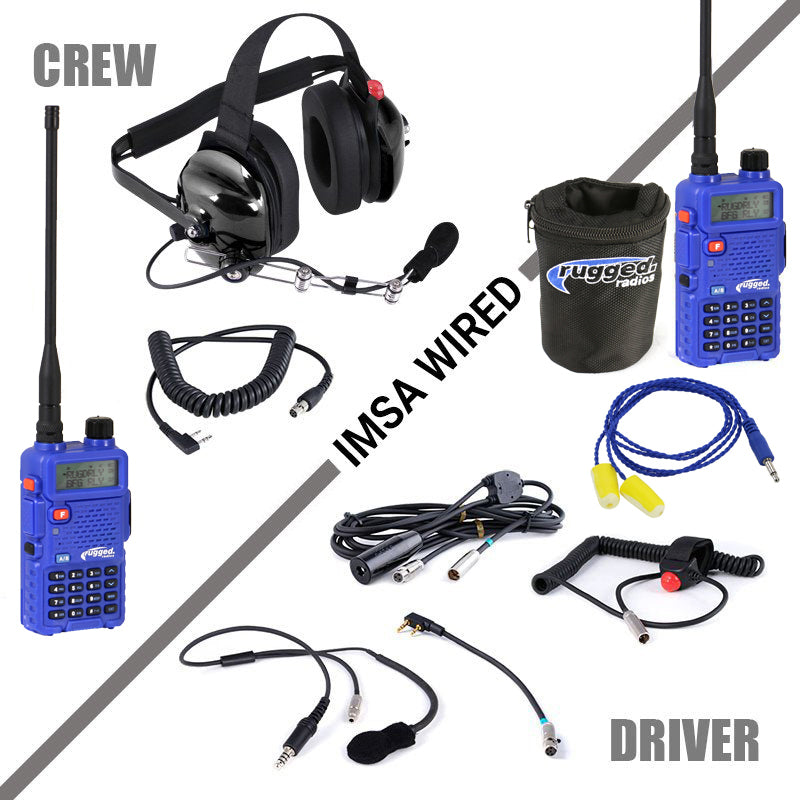 Rugged Radios IMSA System w/ Rugged RH5R Dual Band Radios