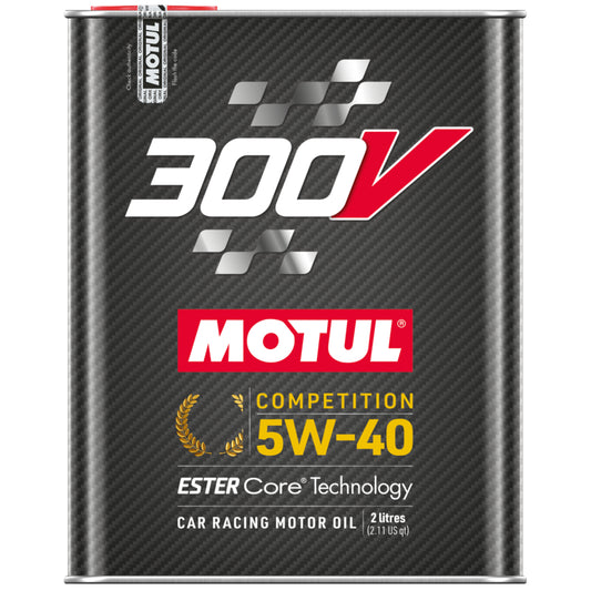 Motul 2L Synthetic-ester Racing Oil 300V Competition 5W40