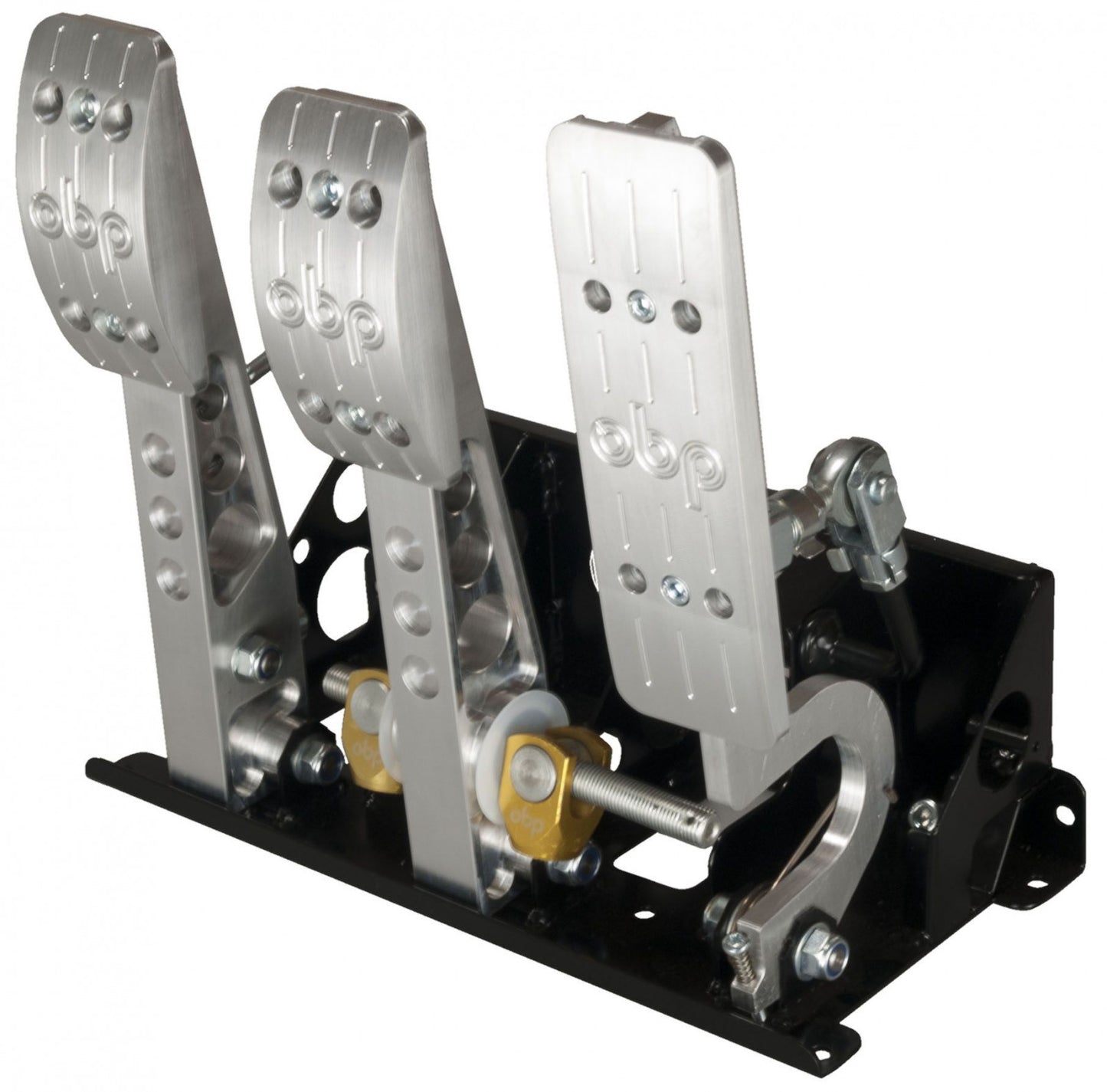 obp Motorsport Pro-Race V2 3 Pedal System - Floor Mounted Bulkhead Fit