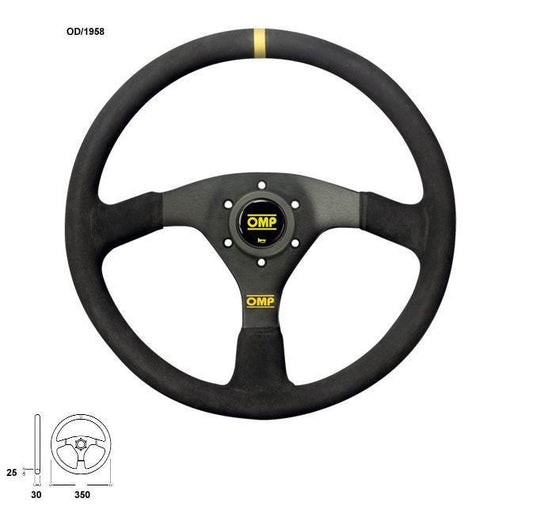 OMP Racing Velocita Steering Wheel (350 mm)