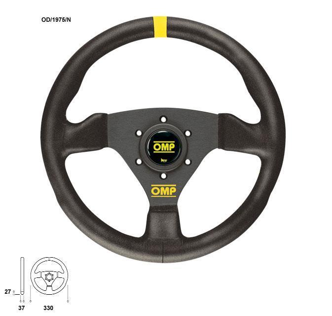 OMP Racing Trecento Steering Wheel (300 mm)