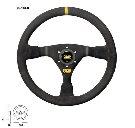 OMP Racing WRC Steering Wheel (350 mm)