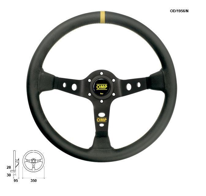 OMP Racing Corsica Steering Wheel (350 mm)