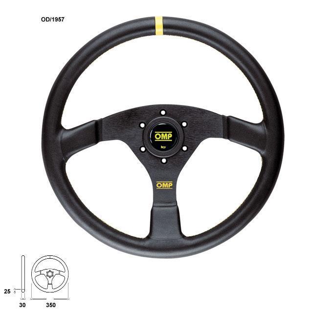 OMP Racing Velocita Steering Wheel (350 mm)