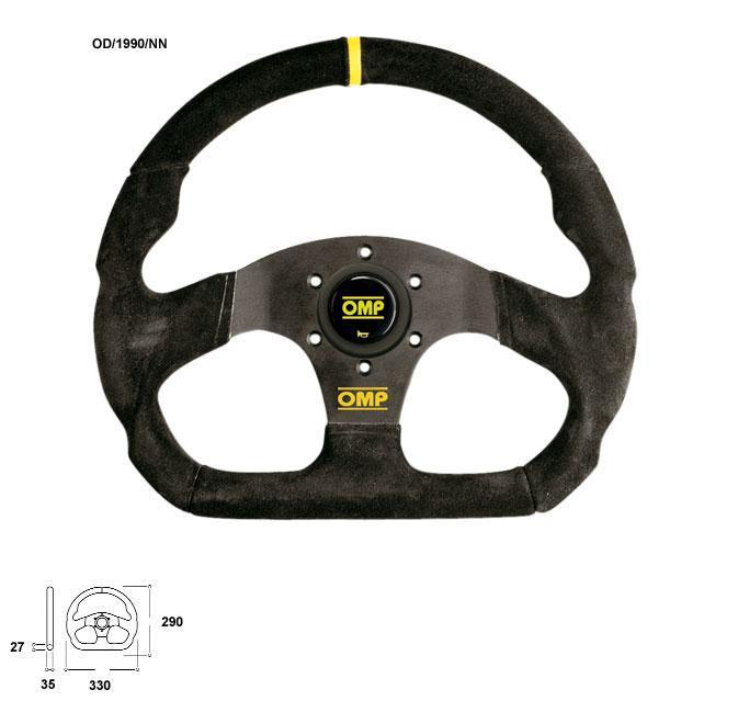 OMP Racing Superquadro Steering Wheel (330 mm)