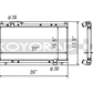Koyo 91-05 Acura NSX 3.0/3.2L (MT) Radiator