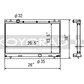 Koyo 03-05 Dodge SRT-4 2.4L Turbo (MT) Radiator