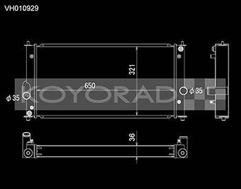 Koyo 00-05 Toyota MR2 Spyder 1.8L I4 MT (Manual Transmission) All-Aluminum Radiator