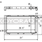 Koyo 91-94 Subaru Legacy 2.2L Turbo (MT) Radiator