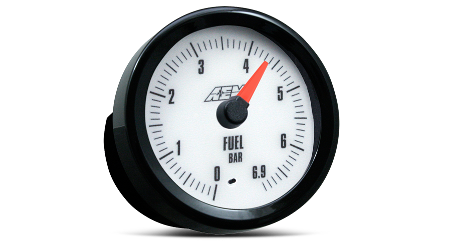AEM Analog Metric Fuel Pressure Display Gauge