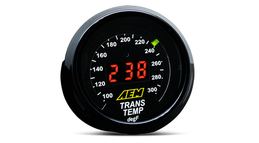 AEM Classic Digital Transmission Temperature Display Gauge