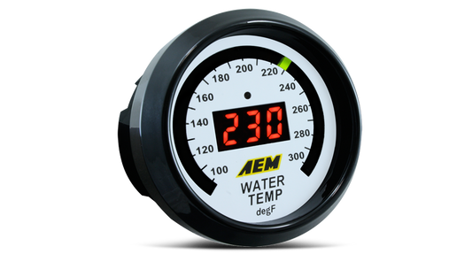 AEM Classic Digital Water Temperature Display Gauge