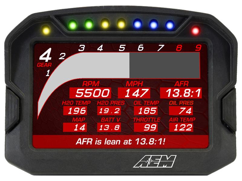 AEM CD-5 Carbon Digital Racing Dash Display