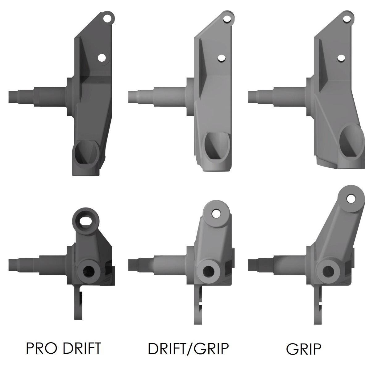 GKTech 240SX Front Drop Knuckles