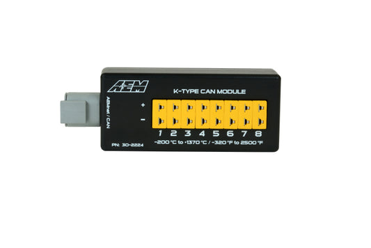 AEM 8-Channel K-Type Thermocouple EGT/Temperature Sensor Module