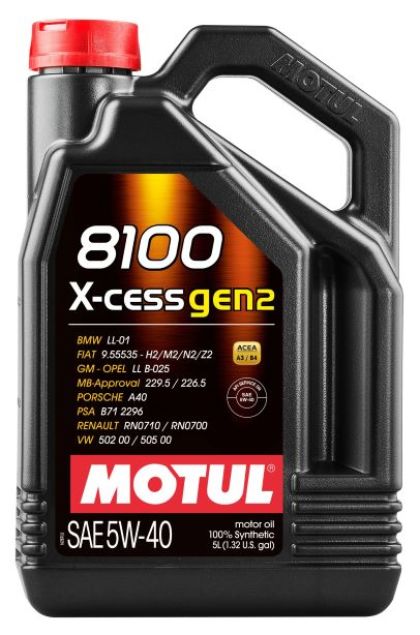 Motul 8100 X-Cess Gen2 5W-40