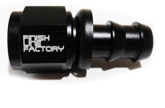 Finish Line Factory Straight Push Lock Hose End