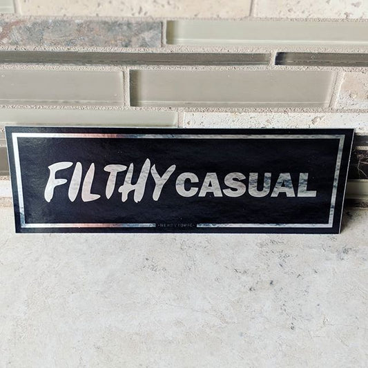 Filthy Casual Sticker