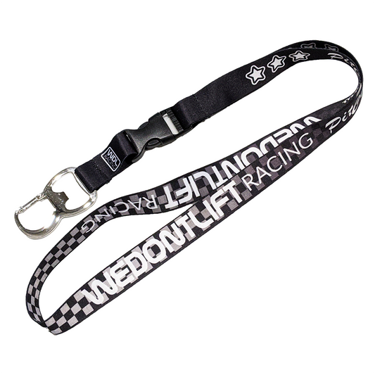 We Don't Lift Pit Crew Lanyard