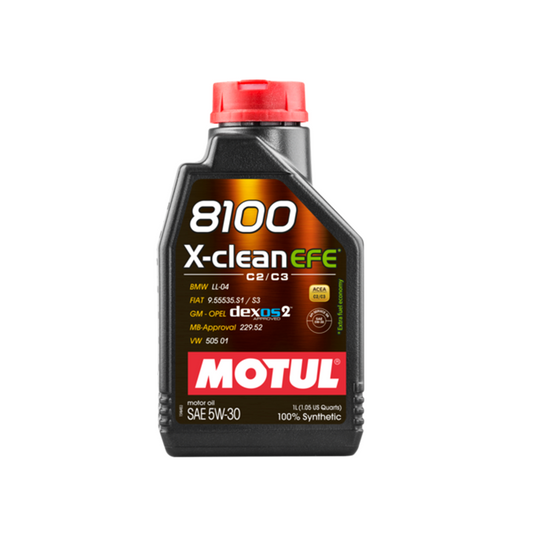 Motul 8100 X-Clean 5w-30 EFE Engine Oil