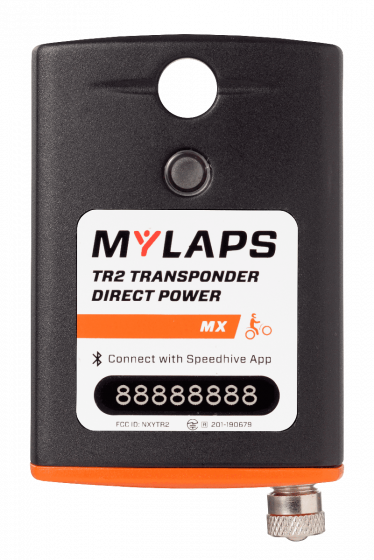 MyLaps TR2 Transponder Direct Power (MX Racing)