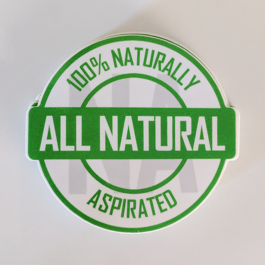 All Natural Sticker