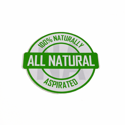 All Natural Sticker