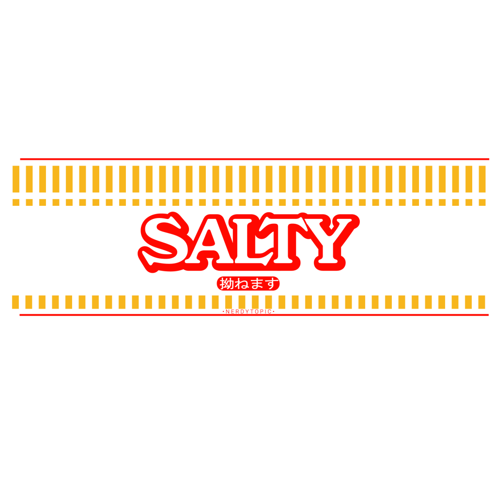 Salty [Low Salt] Sticker