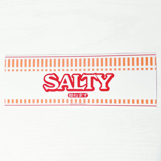 Salty [Low Salt] Sticker