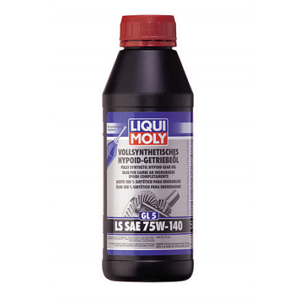 Liqui Moly 1L Fully Synthetic Hypoid Gear Oil (GL5) LS SAE 75W-140